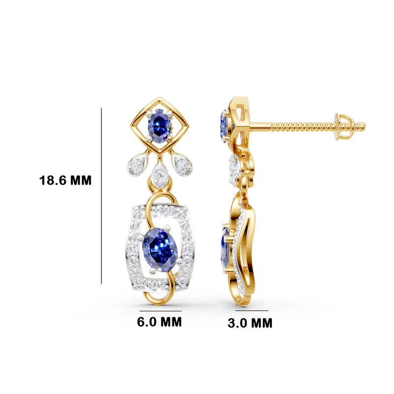 Nadir Royal Constellation Earrings