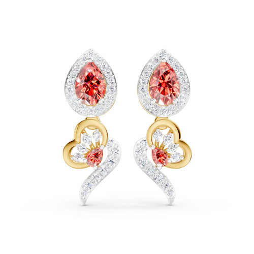 Inaya Floral Diamond Earrings