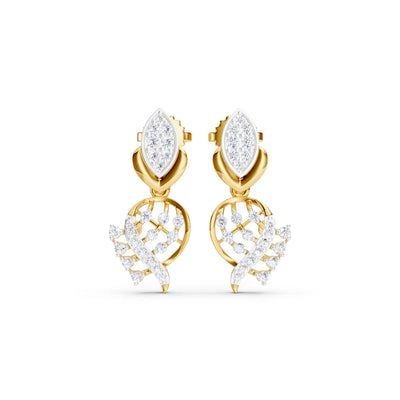 Sylvie Verdant Diamond Earrings