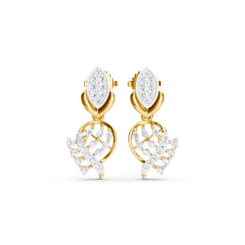 Sylvie Verdant Diamond Earrings