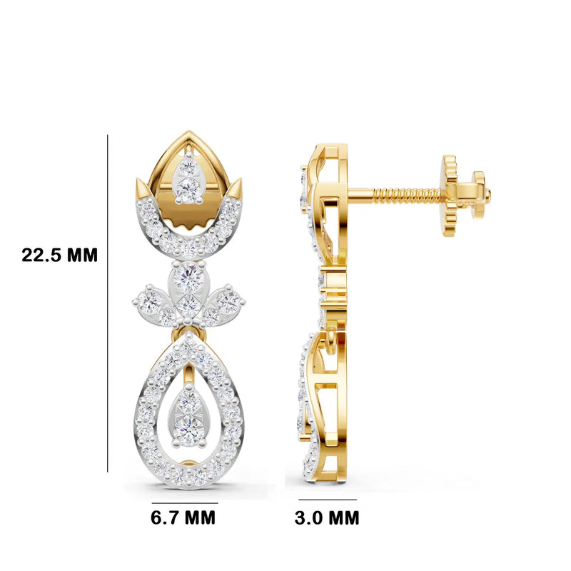Avielle Diamond Earrings
