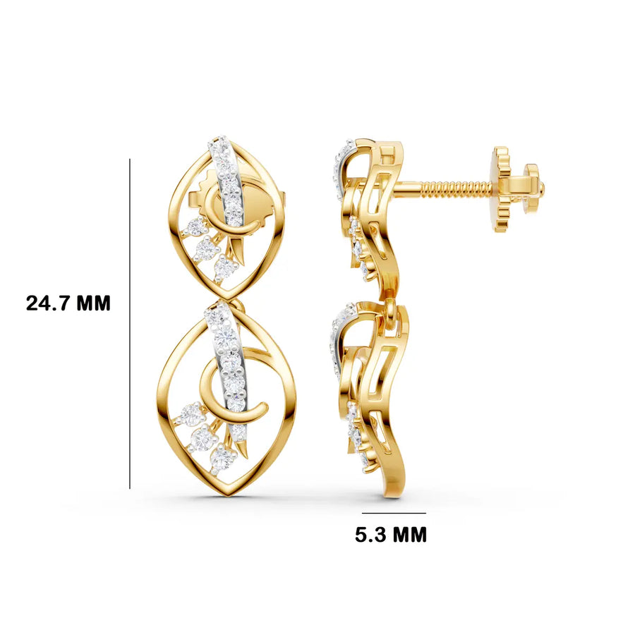 Camille Garland Diamond Earrings