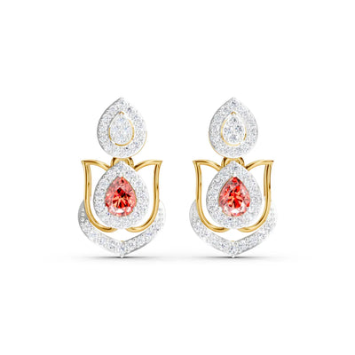 Althea Floret Diamond Earrings