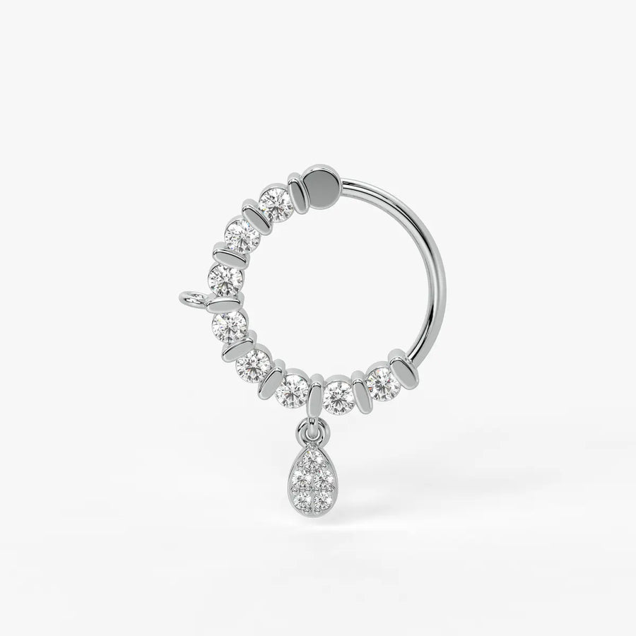 Crescent Curve Stud Nose Pin