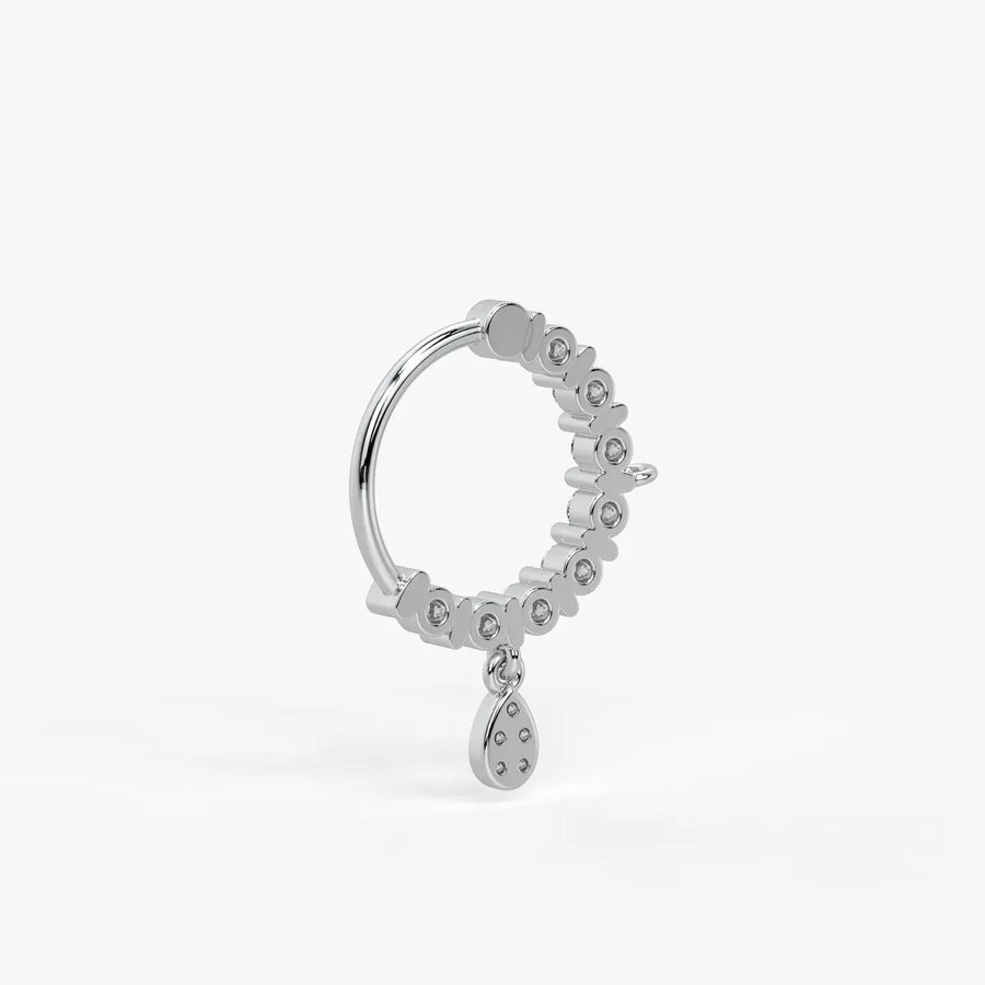 Crescent Curve Stud Nose Pin