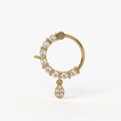 Crescent Curve Stud Nose Pin