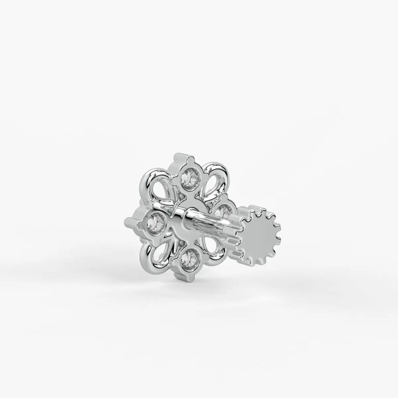 Petal Bloom Stud Nose Pin