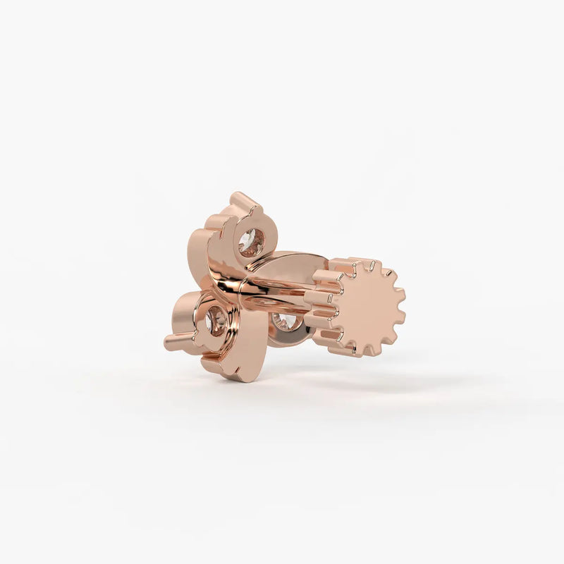 Trinity Spark Stud Nose Pin