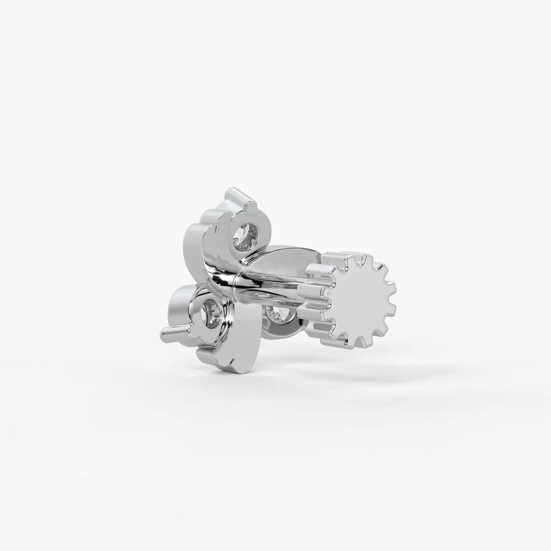 Trinity Spark Stud Nose Pin