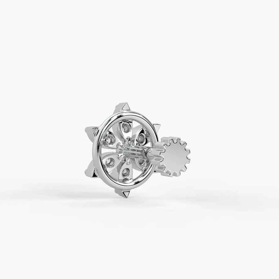 Star Wheel Screw Nose Pin