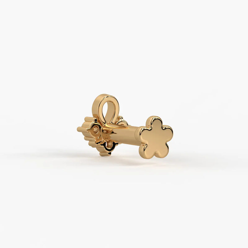 Infinity Twist Cluster Nose Pin