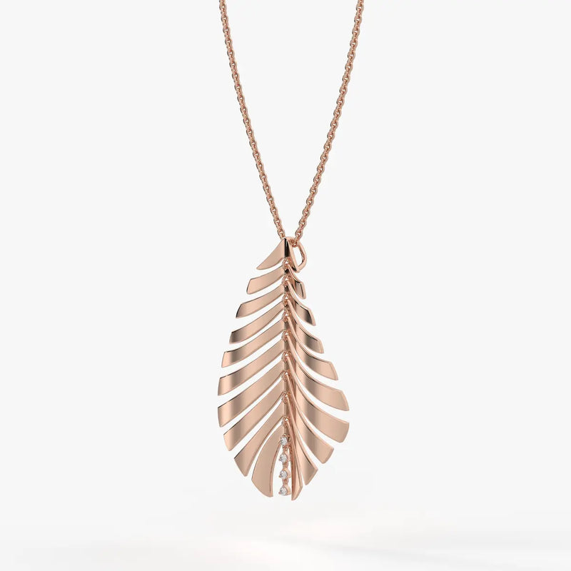 Fern Leaf Tapered Pendant