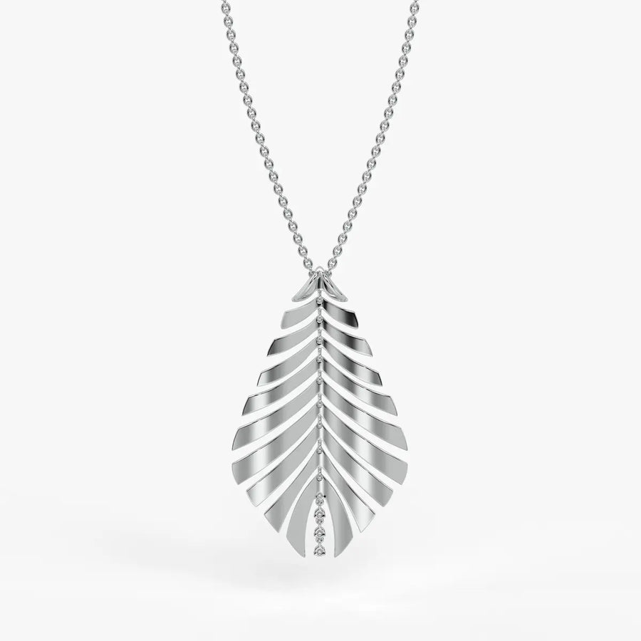 Fern Leaf Tapered Pendant