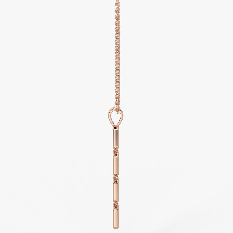 Prism Bar Diamond Pendant