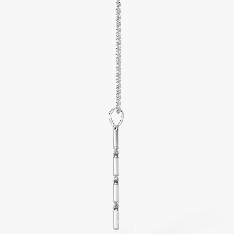 Prism Bar Diamond Pendant
