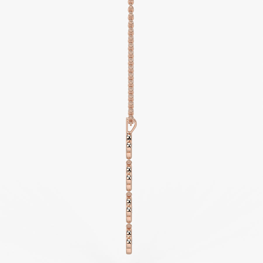 Clover Link Diamond Pendant