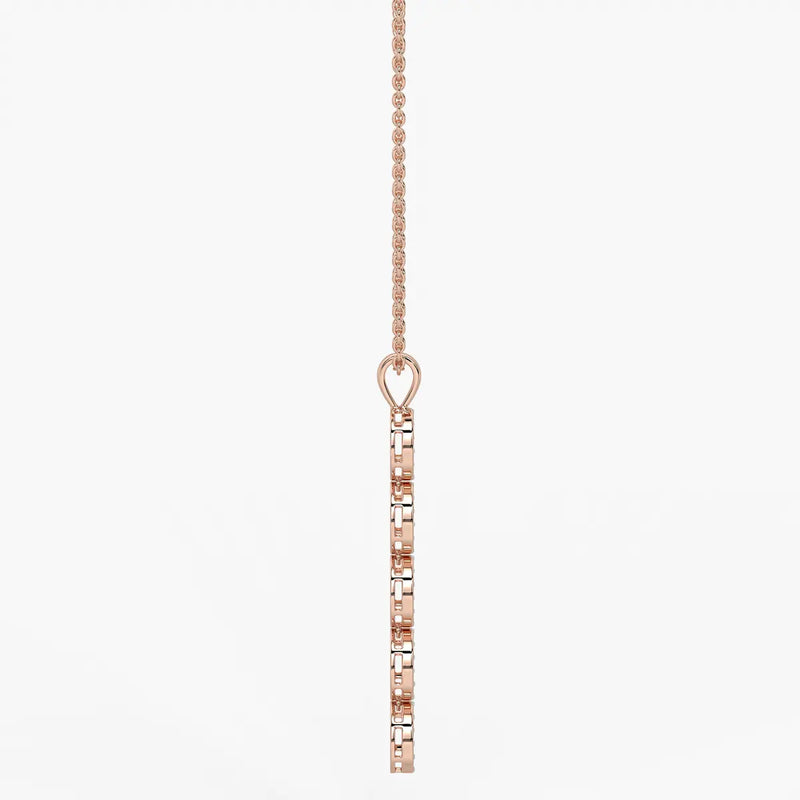 Orbit Disc Diamond Pendant