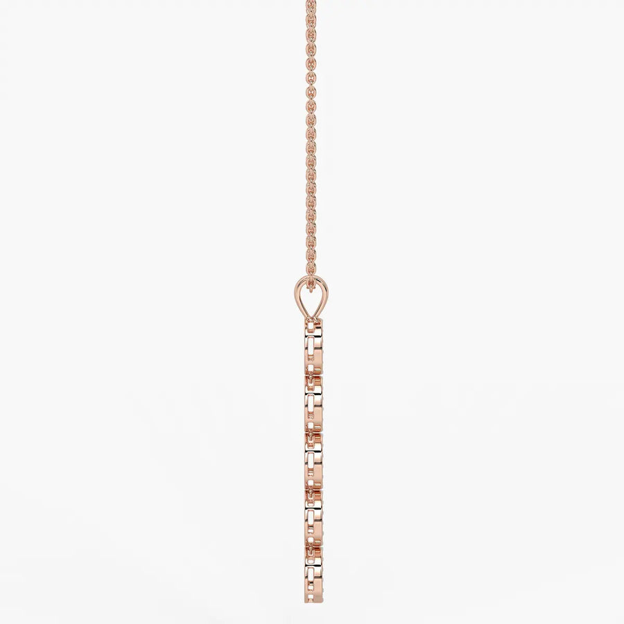 Orbit Disc Diamond Pendant