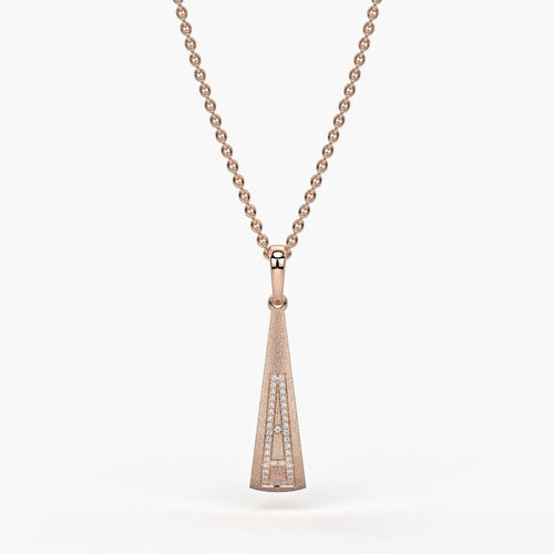 Modern Teardrop Pendant