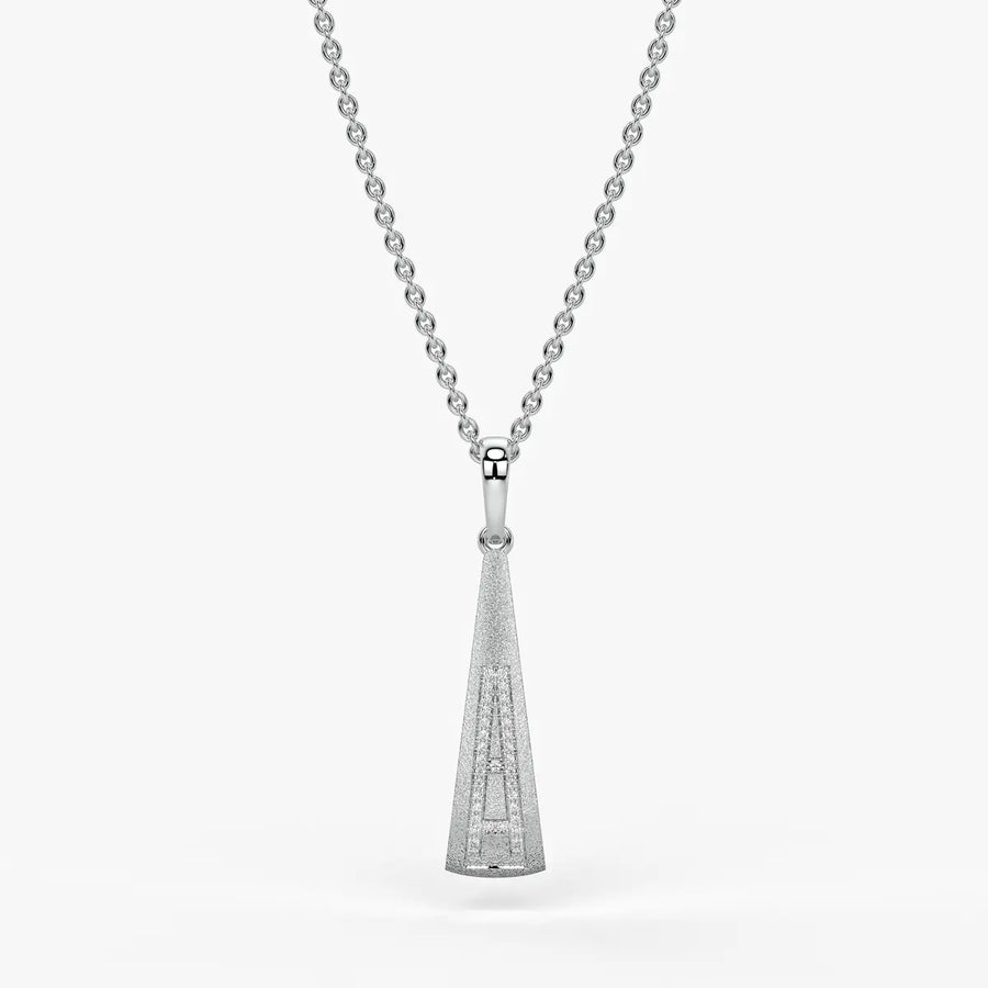 Modern Teardrop Pendant
