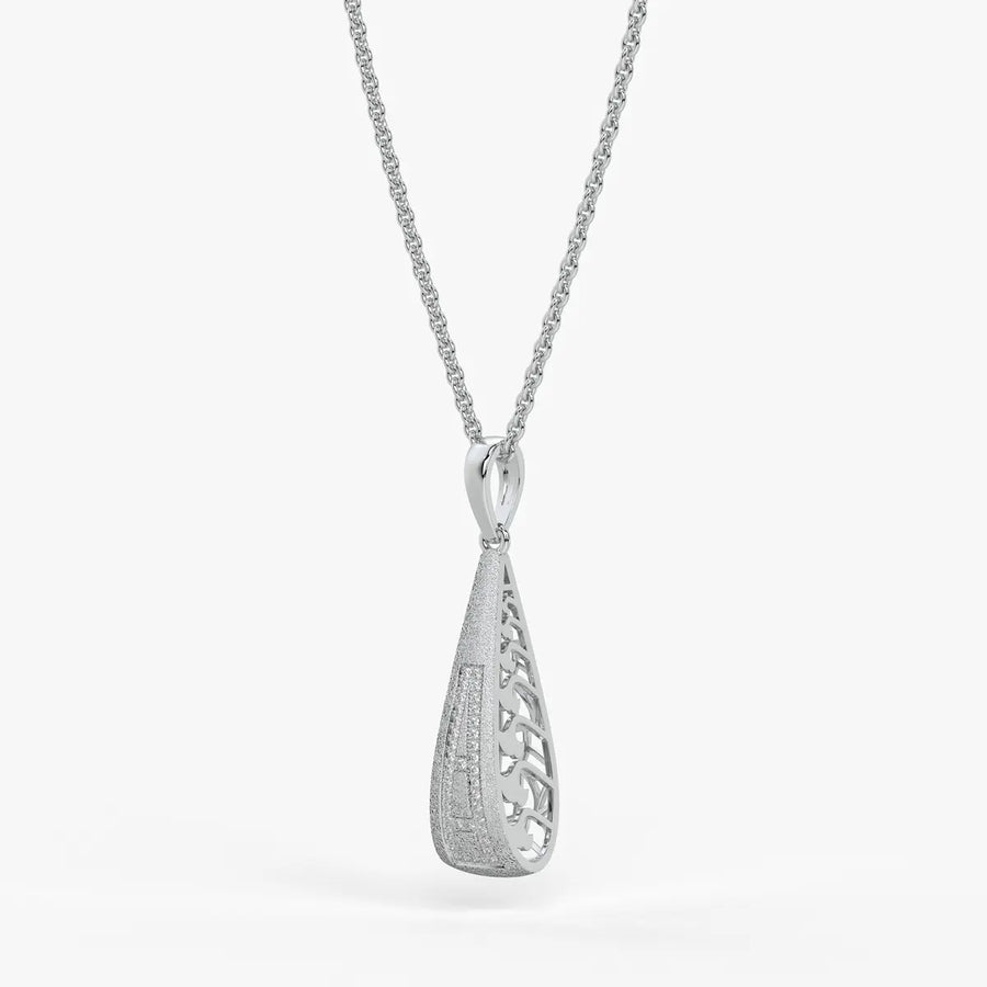 Modern Teardrop Pendant