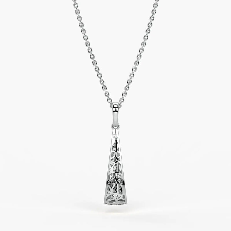 Modern Teardrop Pendant