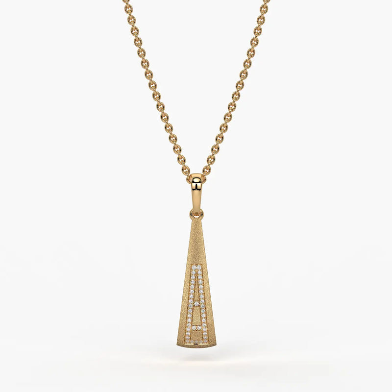 Modern Teardrop Pendant