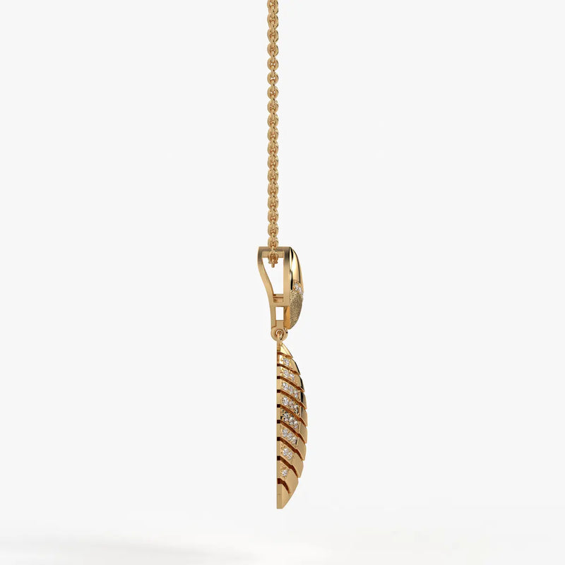 Plumera Chevron Diamond Pendant
