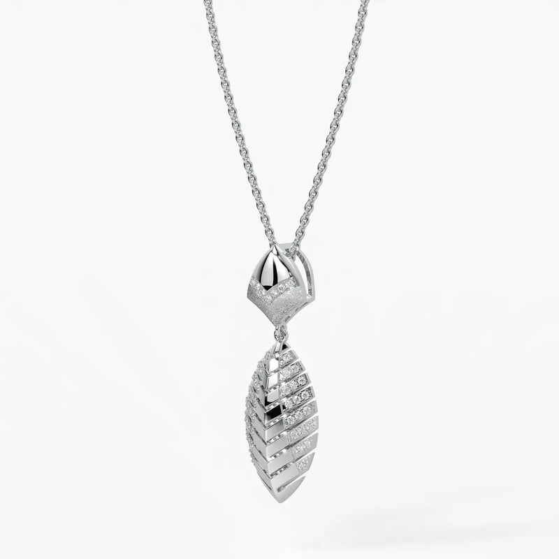 Plumera Chevron Diamond Pendant