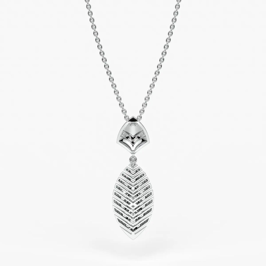 Plumera Chevron Diamond Pendant