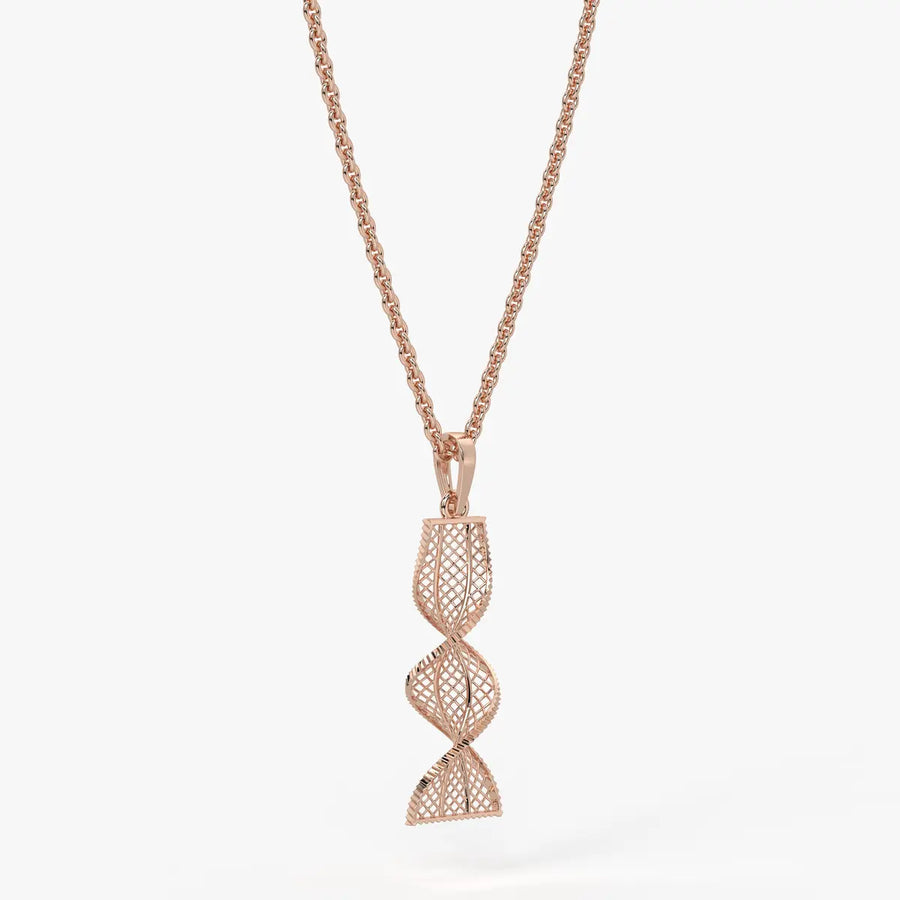 Interlock Curve Drop Pendant