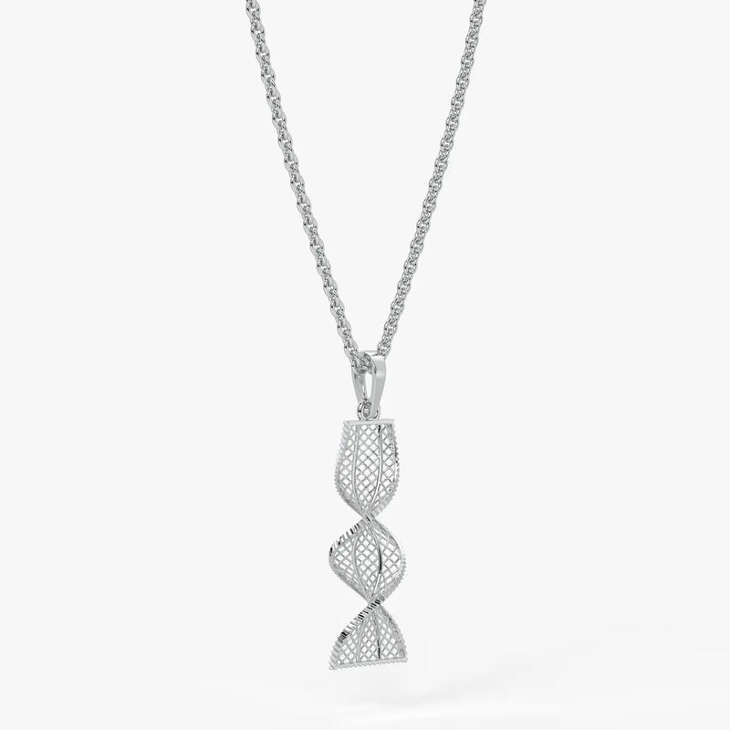 Interlock Curve Drop Pendant