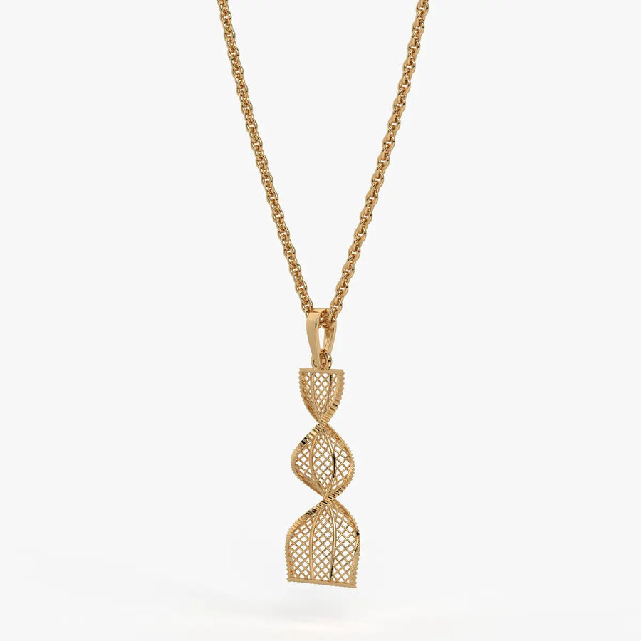 Interlock Curve Drop Pendant