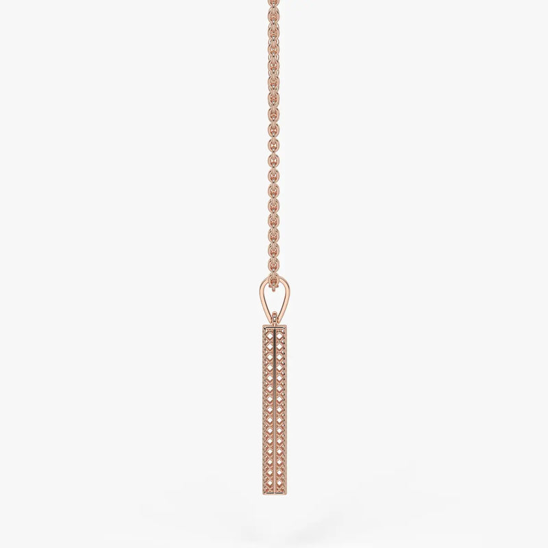 Linear Openwork Bar Pendant