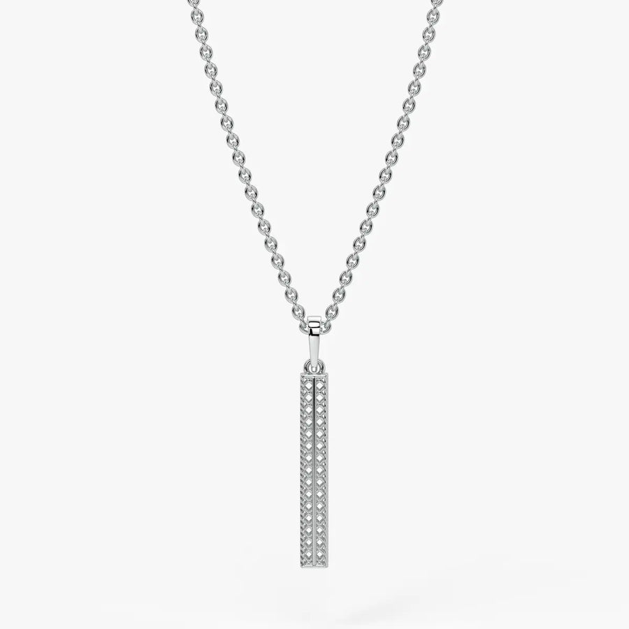 Linear Openwork Bar Pendant