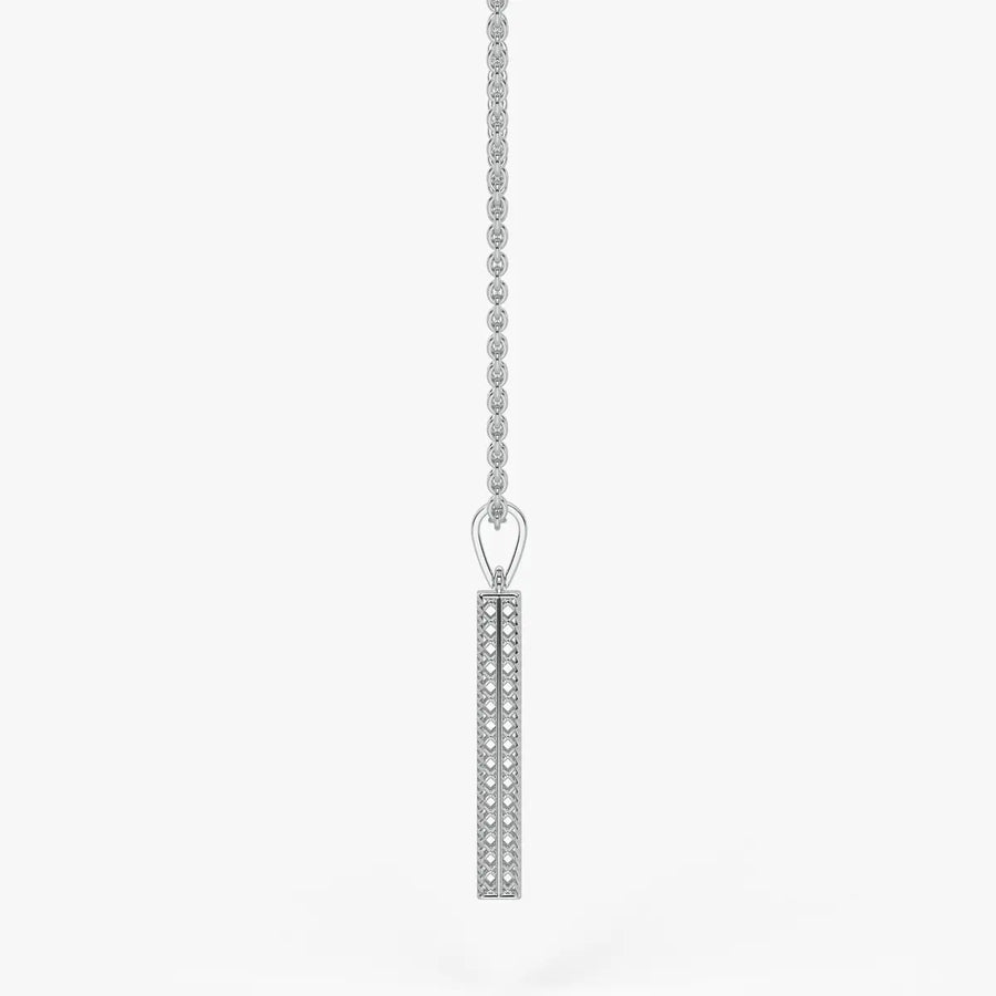 Linear Openwork Bar Pendant