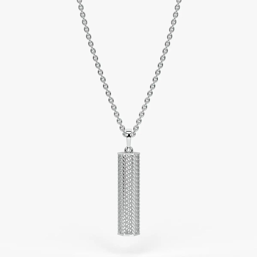 Vertical Geometric Bar Pendant