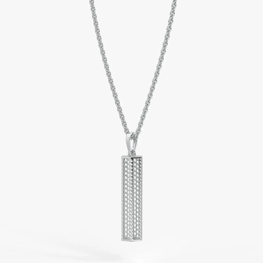 Vertical Geometric Bar Pendant
