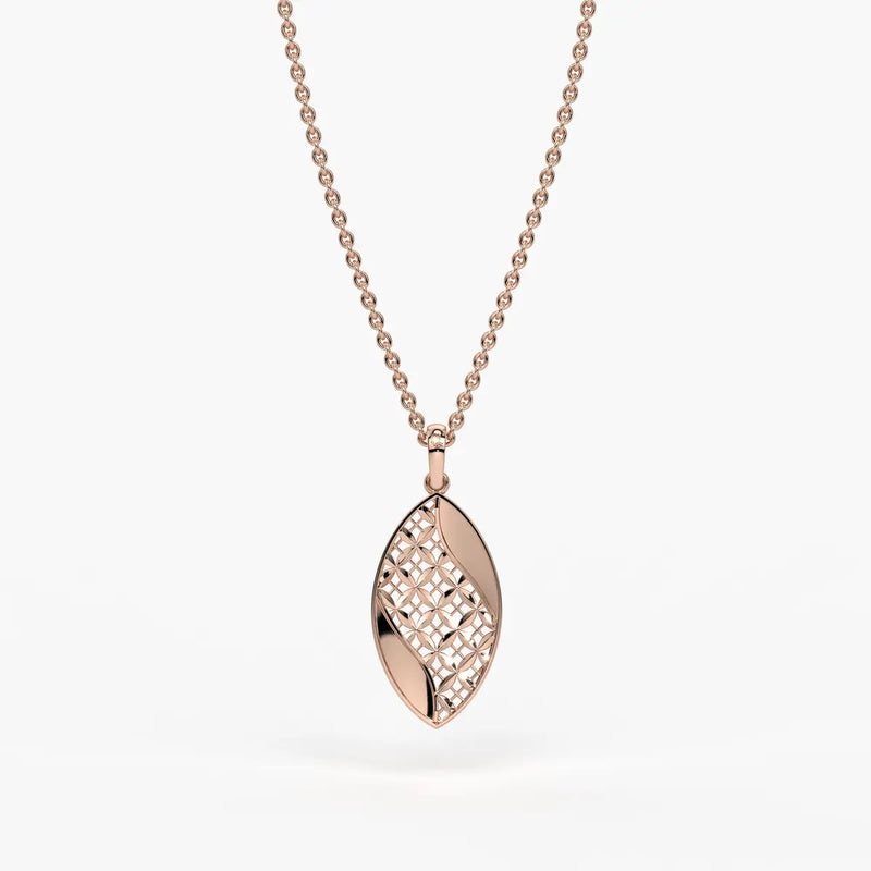 Marquise Split-Panel Pendant