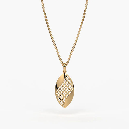 Marquise Split-Panel Pendant