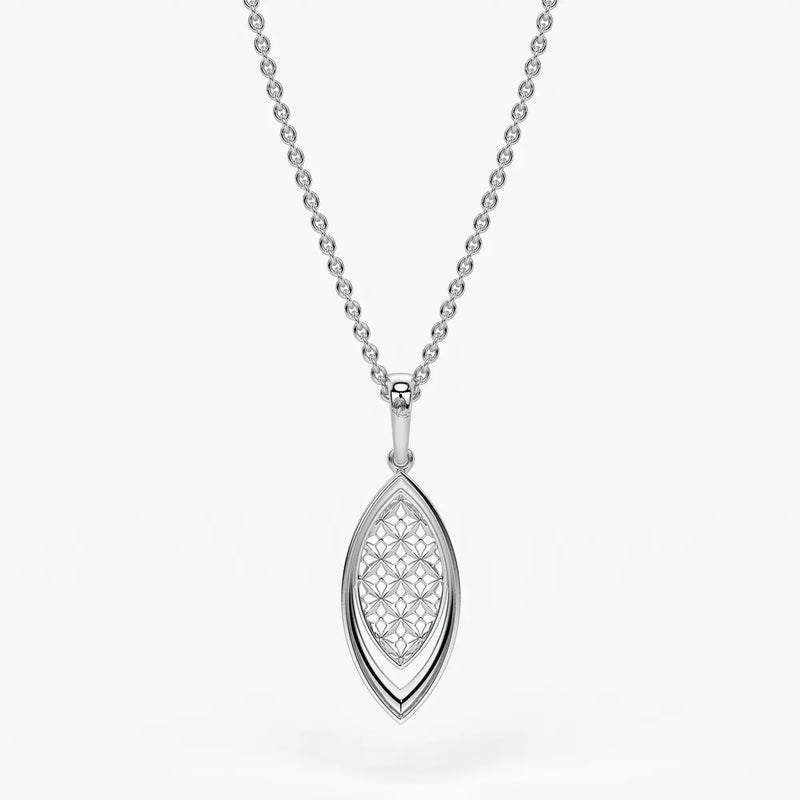 Marovelle Lattice Veil Pendant