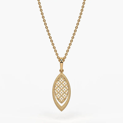 Marovelle Lattice Veil Pendant