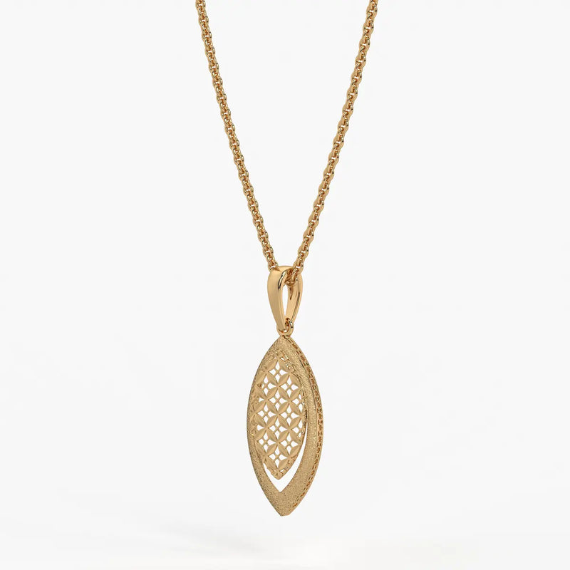 Marovelle Lattice Veil Pendant