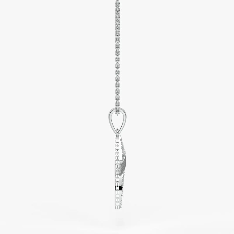 Abstract Twist Drop Pendant