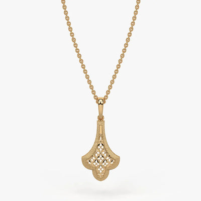Zarelle Filigree Crest Pendant