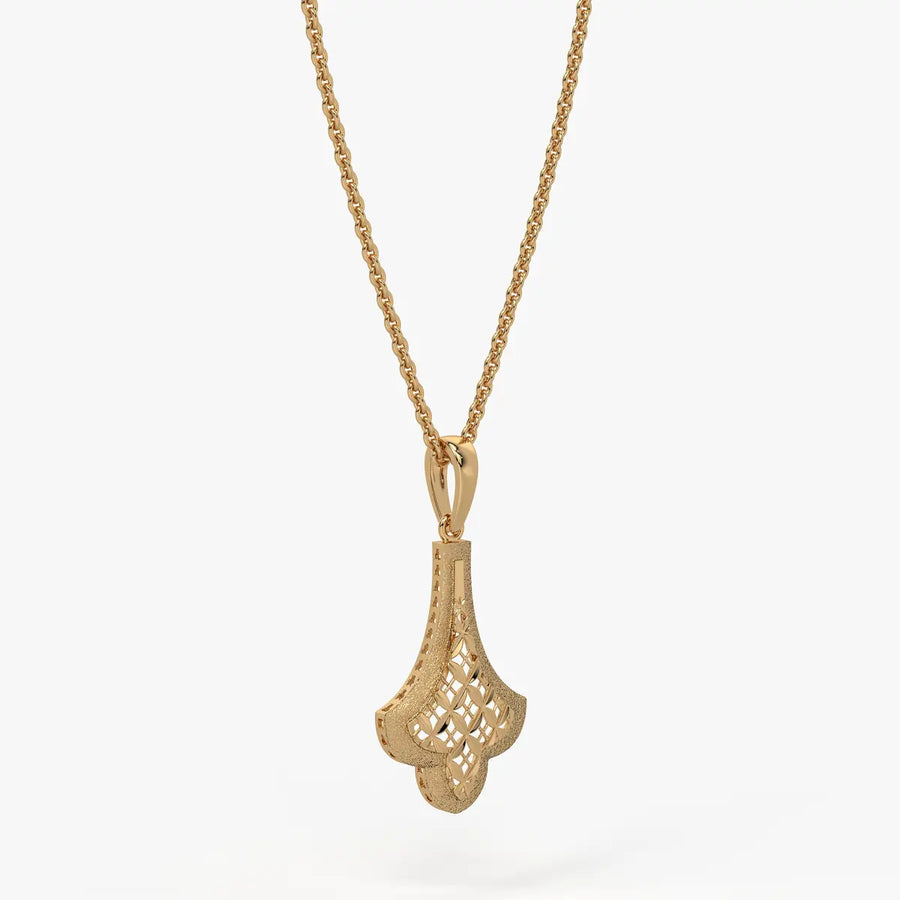 Zarelle Filigree Crest Pendant