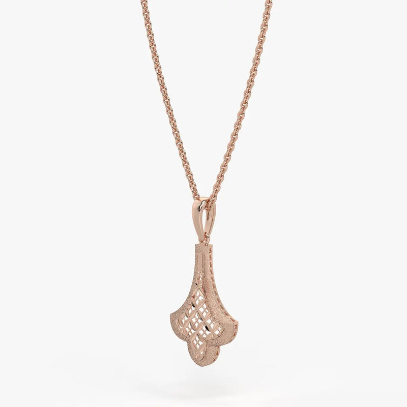 Zarelle Filigree Crest Pendant