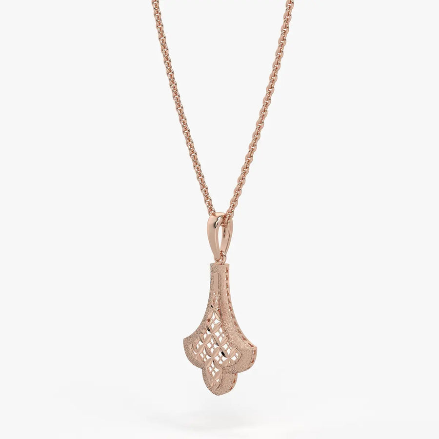 Zarelle Filigree Crest Pendant