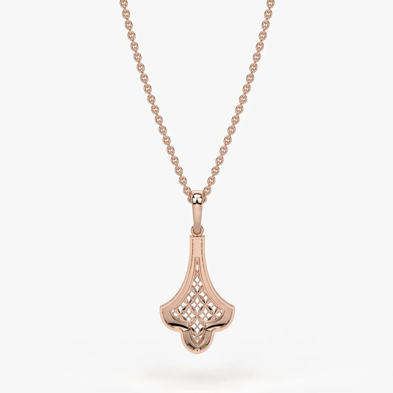 Zarelle Filigree Crest Pendant