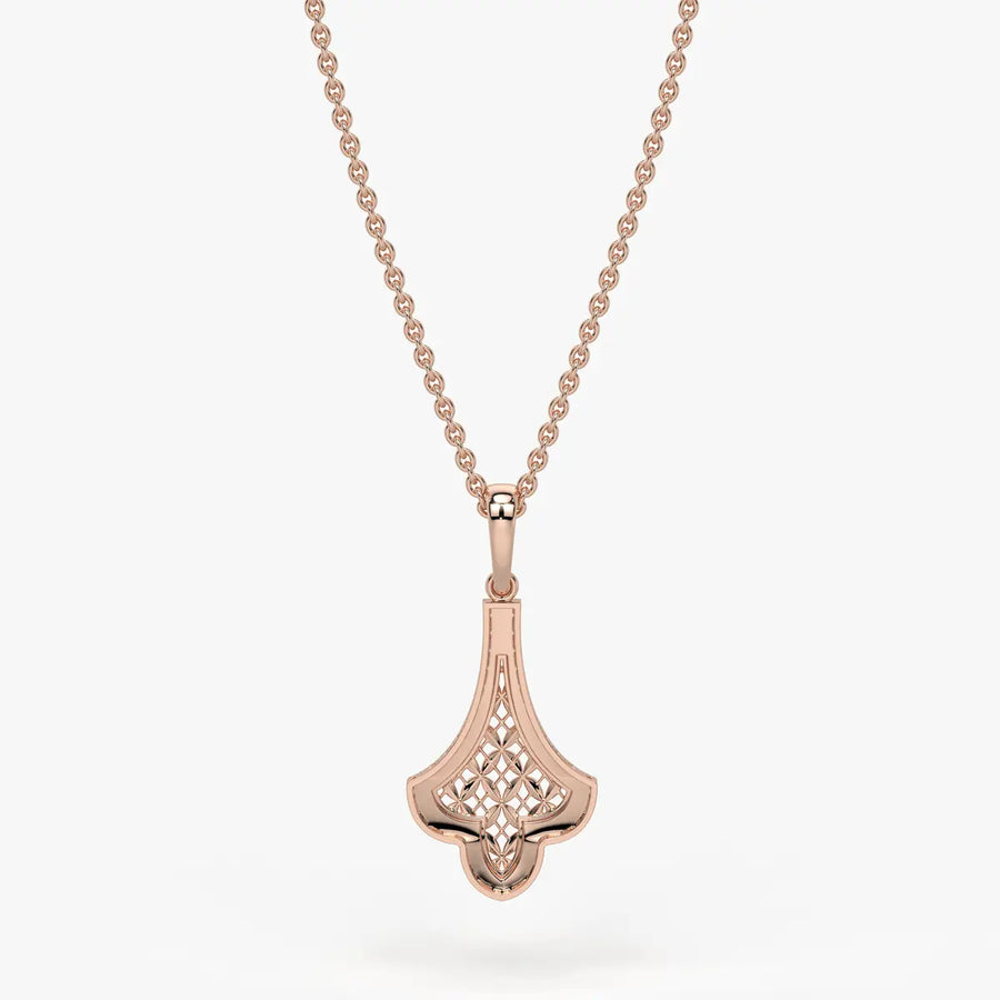 Zarelle Filigree Crest Pendant